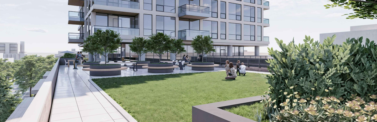 Rendering of building from page 28 of the file 'Application booklet'
