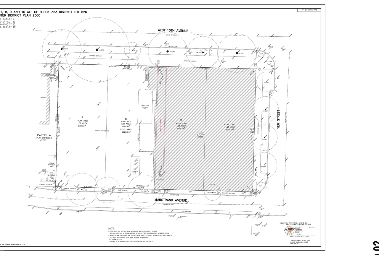Construction site plan for project from page 32 of the file 'Application booklet'