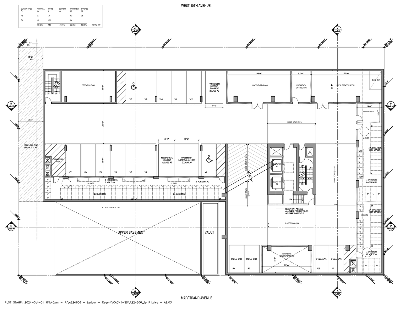 Floor plan for project from page 38 of the file 'Application booklet'
