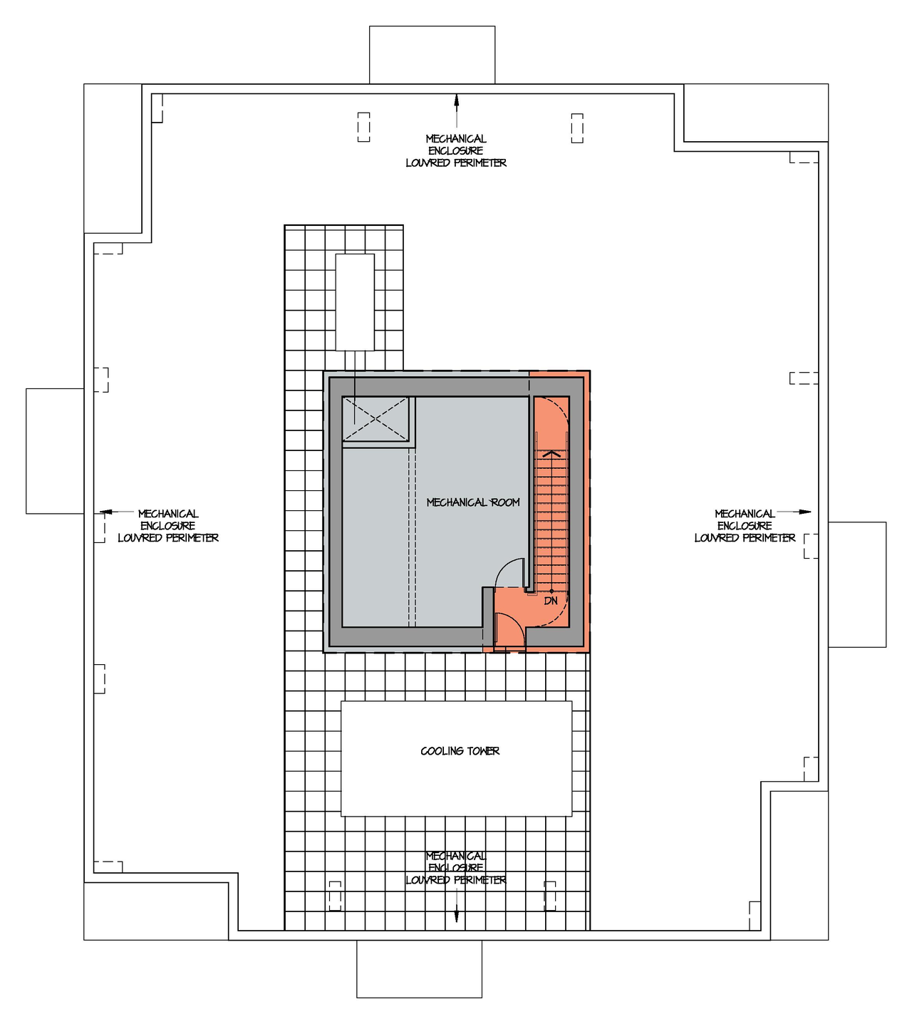 Floor plan for project from page 64 of the file 'Application booklet'