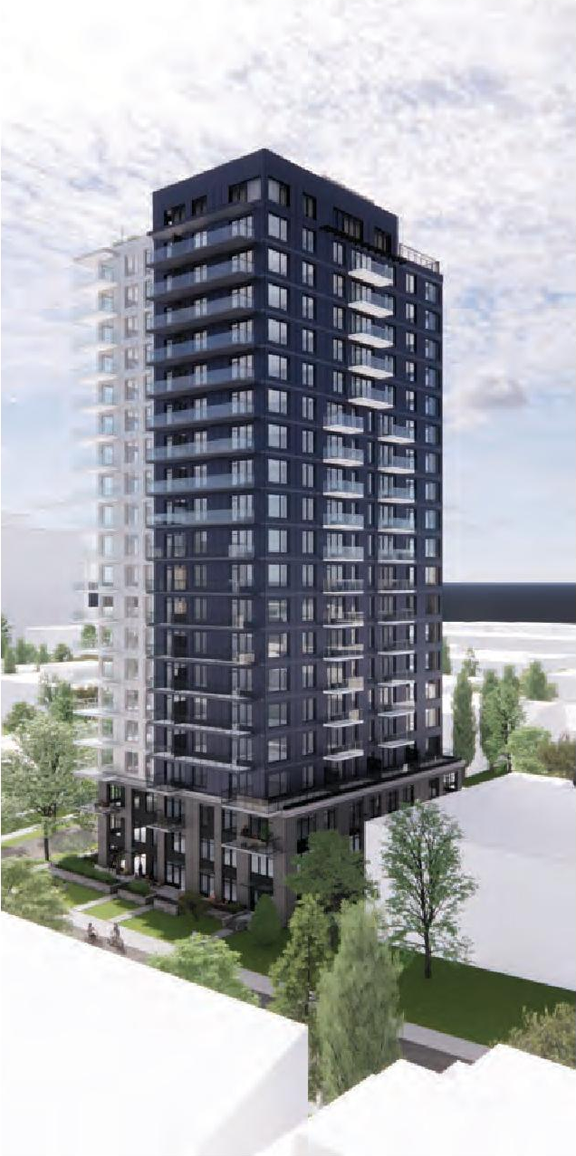 Rendering of building from page 27 of the file 'Application booklet'