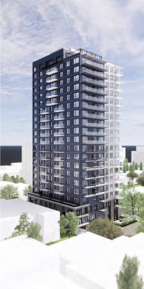 Rendering of building from page 27 of the file 'Application booklet'