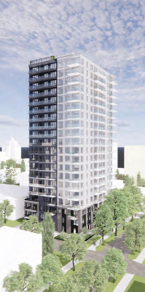 Rendering of building from page 27 of the file 'Application booklet'