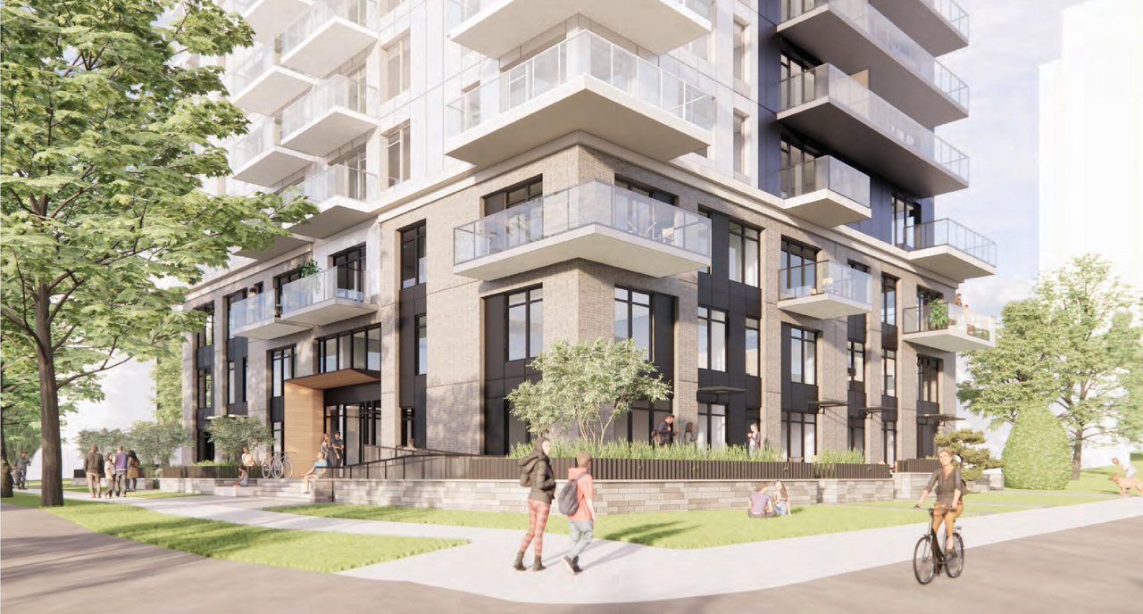 Rendering of building from page 28 of the file 'Application booklet'