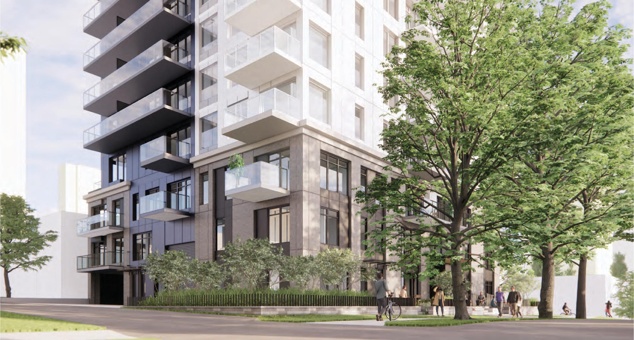 Rendering of building from page 29 of the file 'Application booklet'