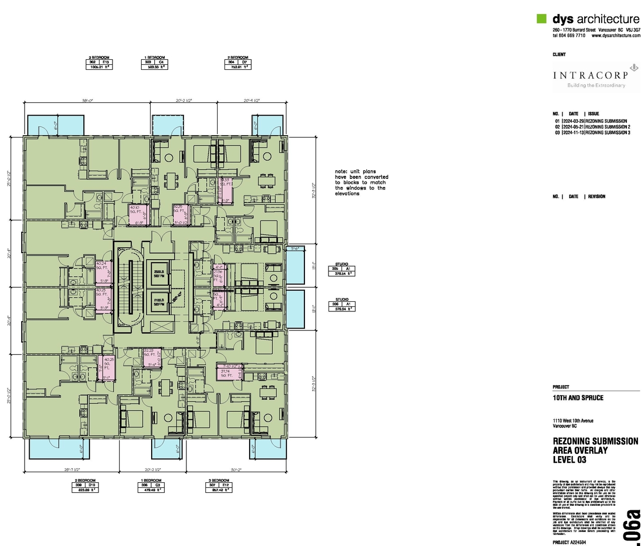 Floor plan for project from page 53 of the file 'Application booklet'