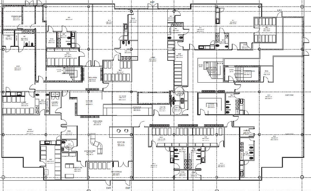 Floor plan for project from page 26 of the file 'Referral report'