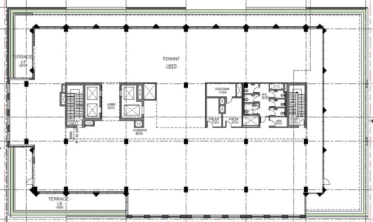 Floor plan for project from page 39 of the file 'Referral report'