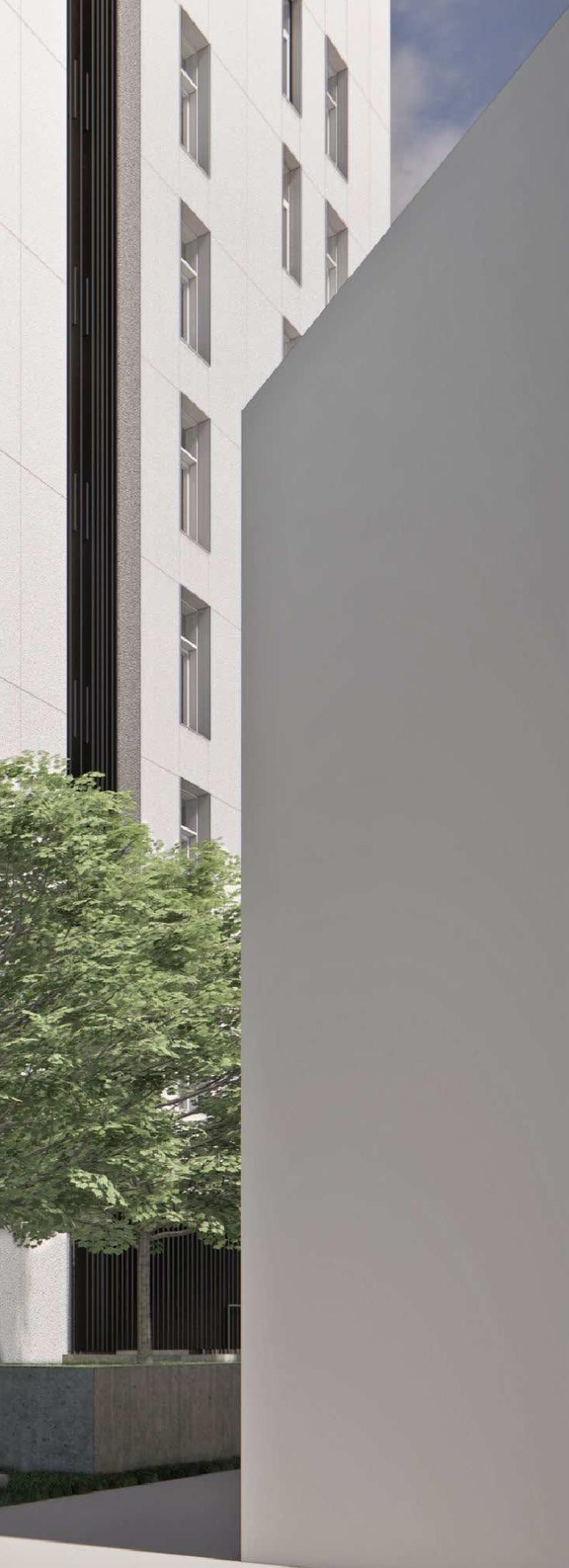 Rendering of building from page 31 of the file 'Application booklet'