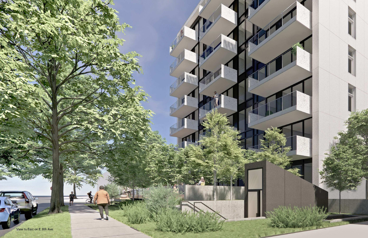 Rendering of building from page 40 of the file 'Application booklet'