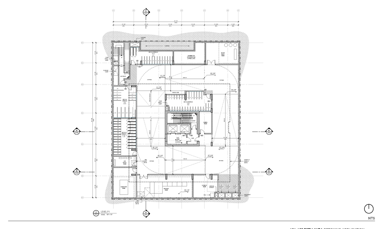 Floor plan for project from page 55 of the file 'Application booklet'