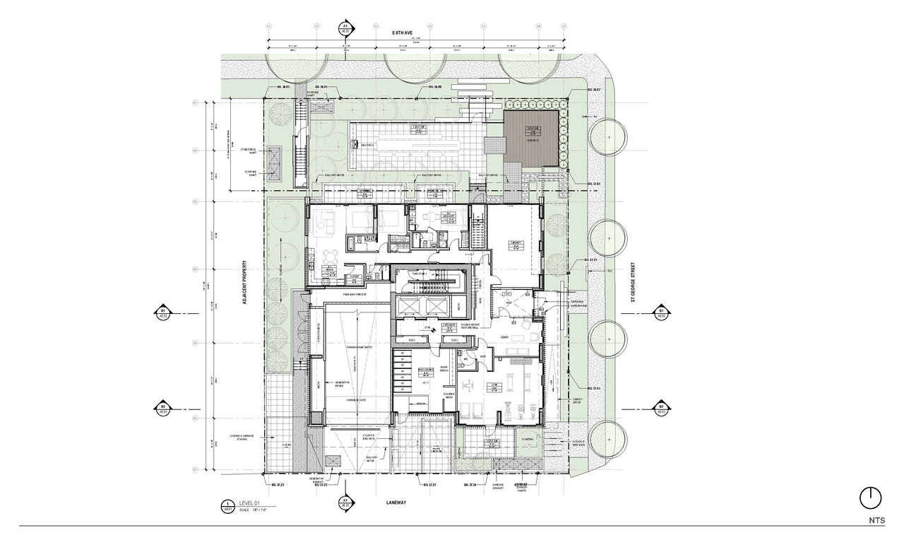 Floor plan for project from page 56 of the file 'Application booklet'