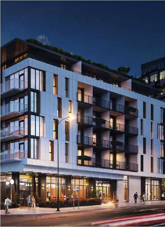 Rendering of building from page 7 of the file 'Application booklet'