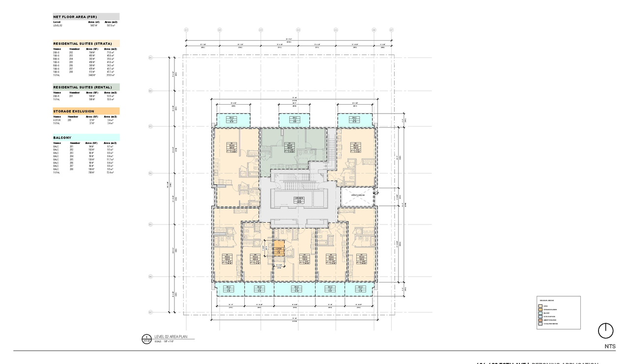 Floor plan for project from page 71 of the file 'Application booklet'