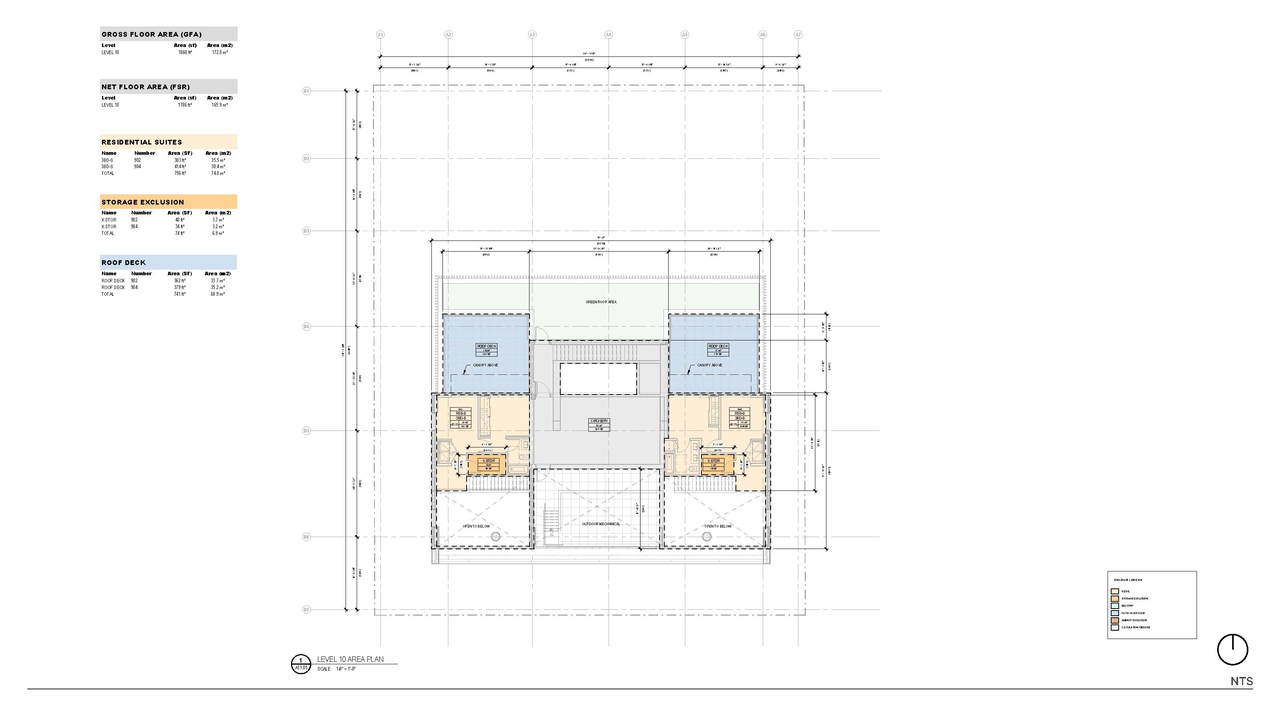 Floor plan for project from page 74 of the file 'Application booklet'
