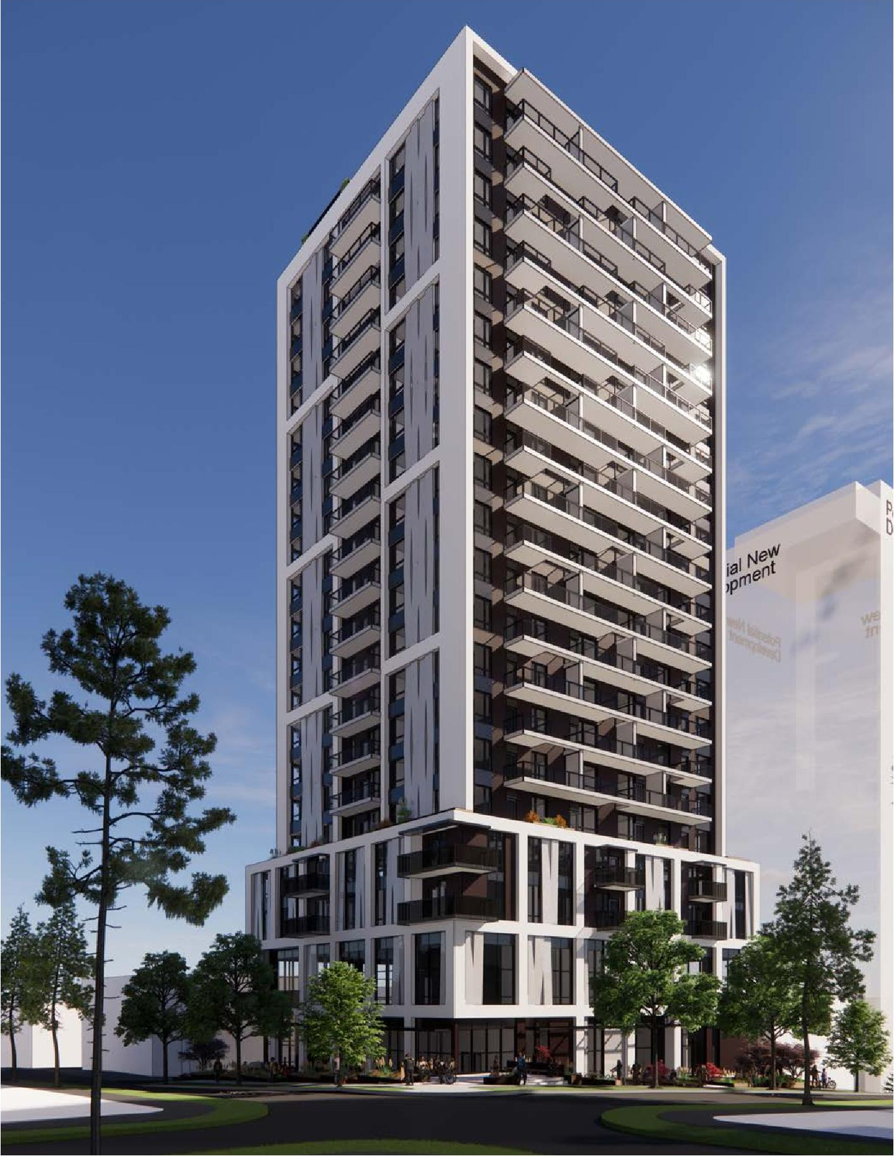 Rendering of building from page 35 of the file 'Application booklet'