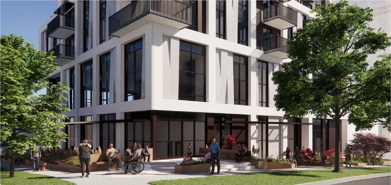 Rendering of building from page 36 of the file 'Application booklet'