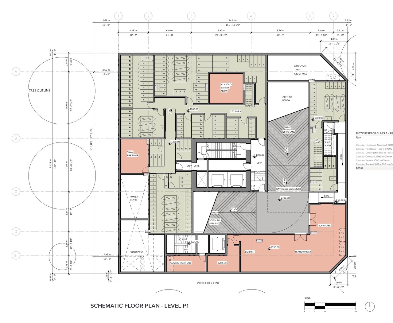 Floor plan for project from page 65 of the file 'Application booklet'