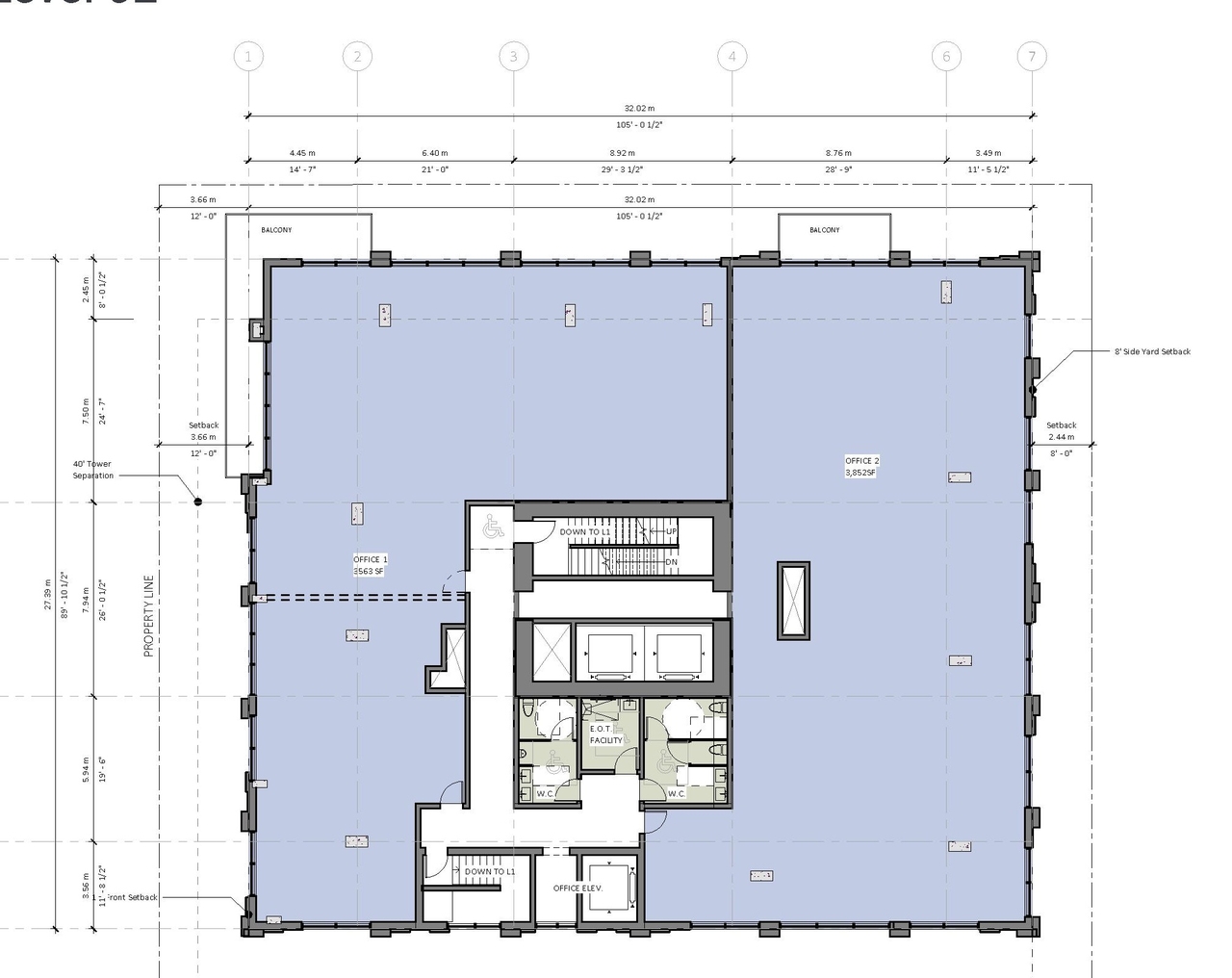 Floor plan for project from page 68 of the file 'Application booklet'