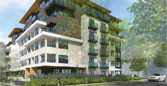 Rendering of building from page 7 of the file 'Application booklet'