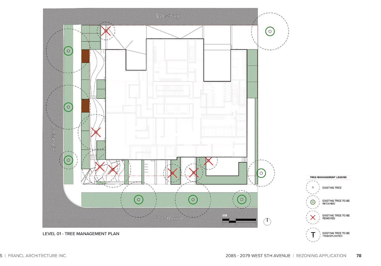 Floor plan for project from page 78 of the file 'Application booklet'