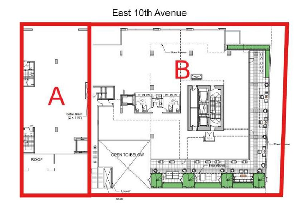 Floor plan for project from page 10 of the file 'Report'