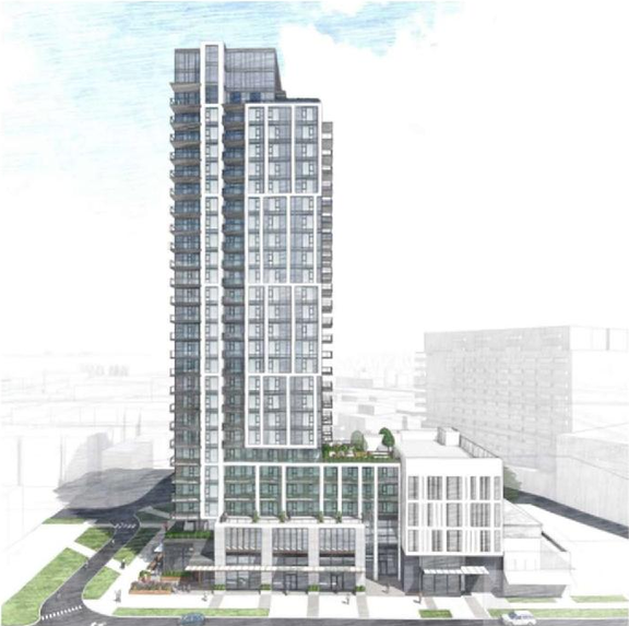Rendering of building from page 4 of the file 'Report'