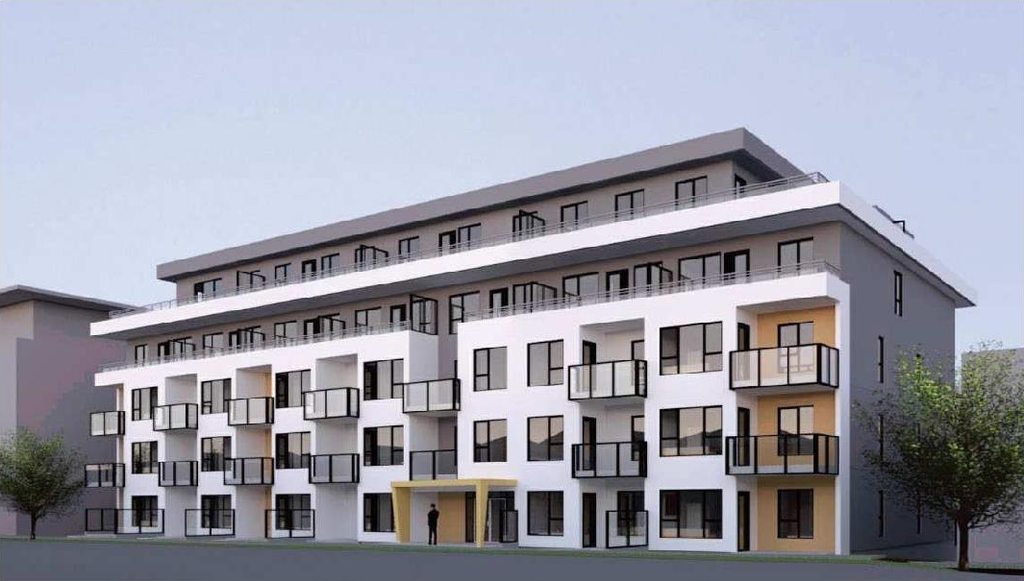 Rendering of building from page 4 of the file 'Referral report'