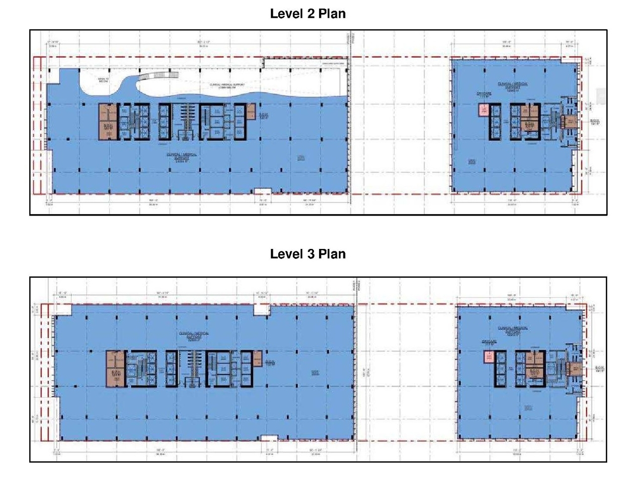Floor plan for project from page 49 of the file 'Referral report'