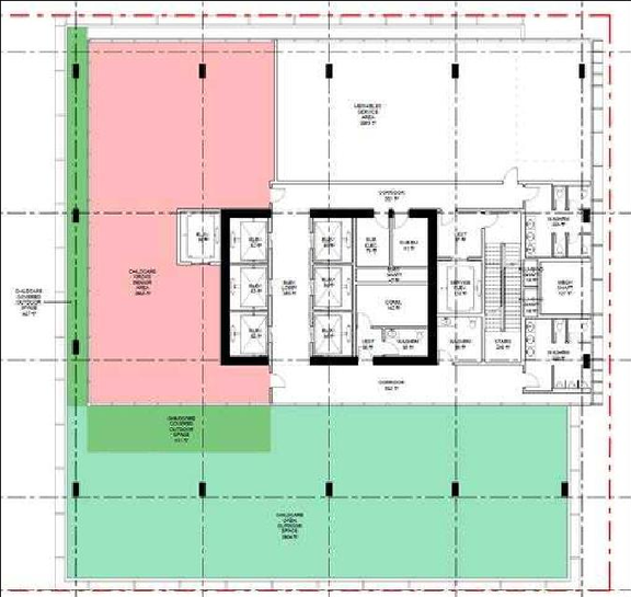 Floor plan for project from page 50 of the file 'Referral report'