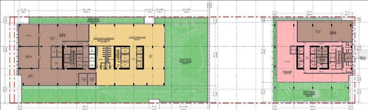 Floor plan for project from page 50 of the file 'Referral report'
