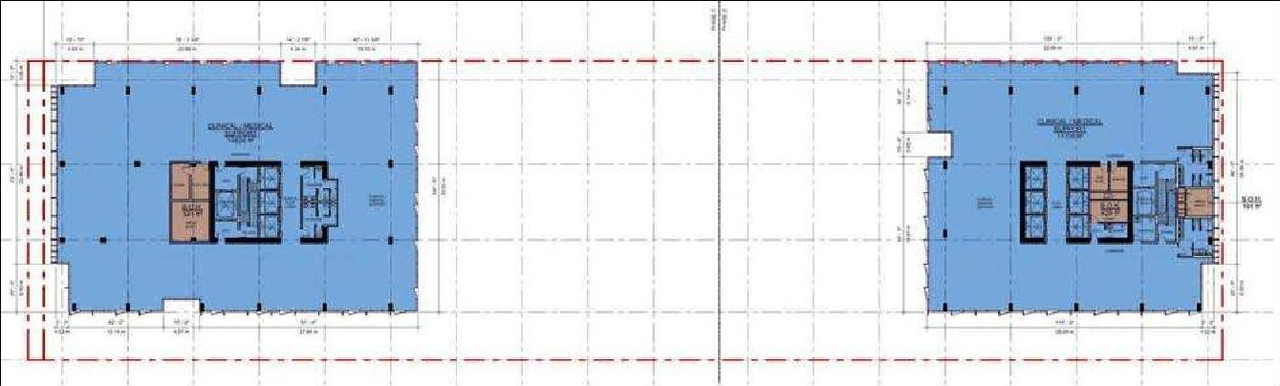 Floor plan for project from page 51 of the file 'Referral report'