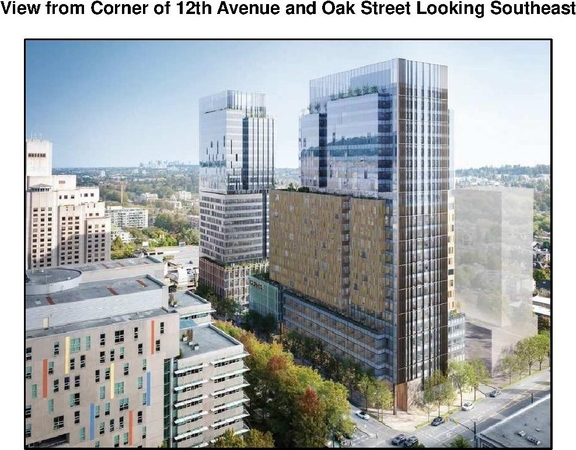 Rendering of building from page 55 of the file 'Referral report'