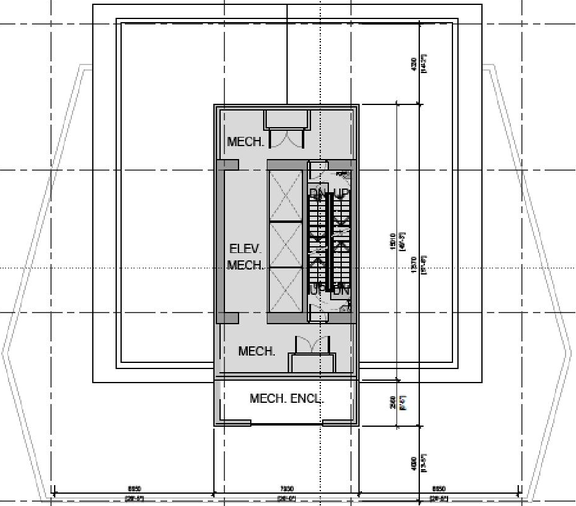 Floor plan for project from page 39 of the file 'Referral report'