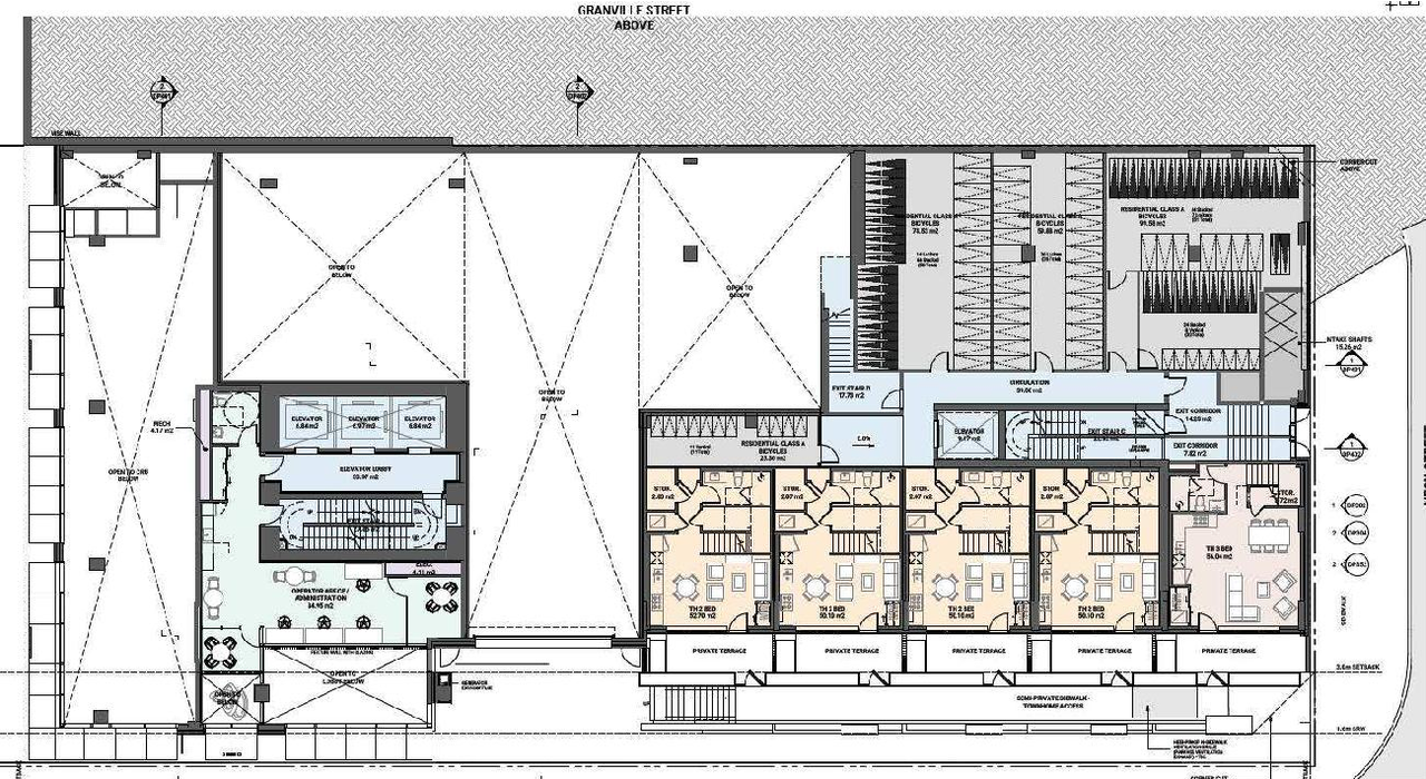 Floor plan for project from page 18 of the file 'Referral report'