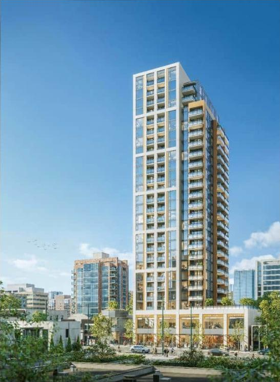 Rendering of building from page 4 of the file 'Referral report'