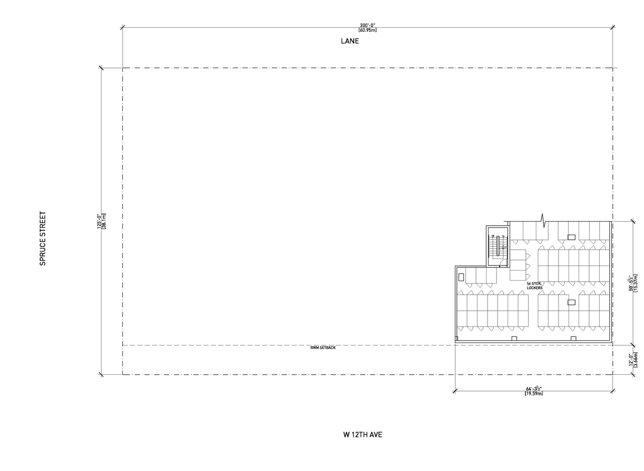 Floor plan for project from page 17 of the file 'Application booklet'