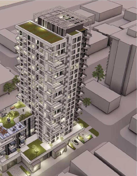 Rendering of building from page 39 of the file 'Application booklet'