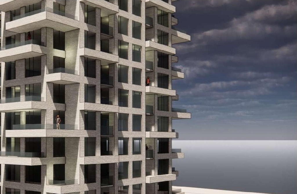 Rendering of building from page 40 of the file 'Application booklet'