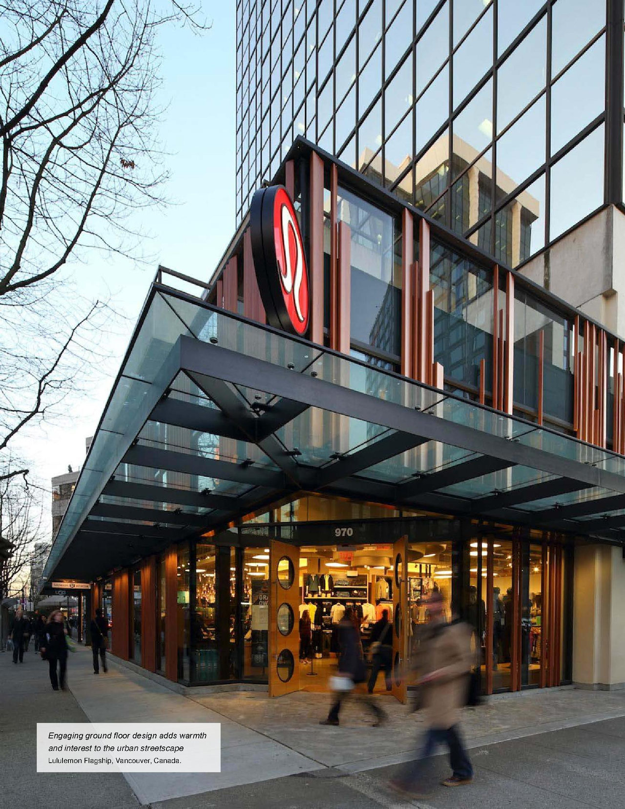 Rendering of building from page 295 of the file 'Referral Report - Standardized Apartment Districts and City-Initiated Zoning Changes to Implement Broadway Plan and Cambie Corridor Plan'