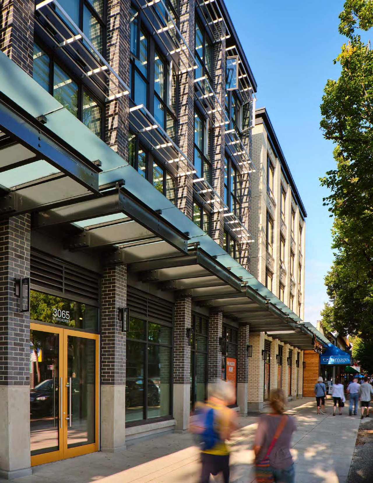 Rendering of building from page 345 of the file 'Referral Report - Standardized Apartment Districts and City-Initiated Zoning Changes to Implement Broadway Plan and Cambie Corridor Plan'