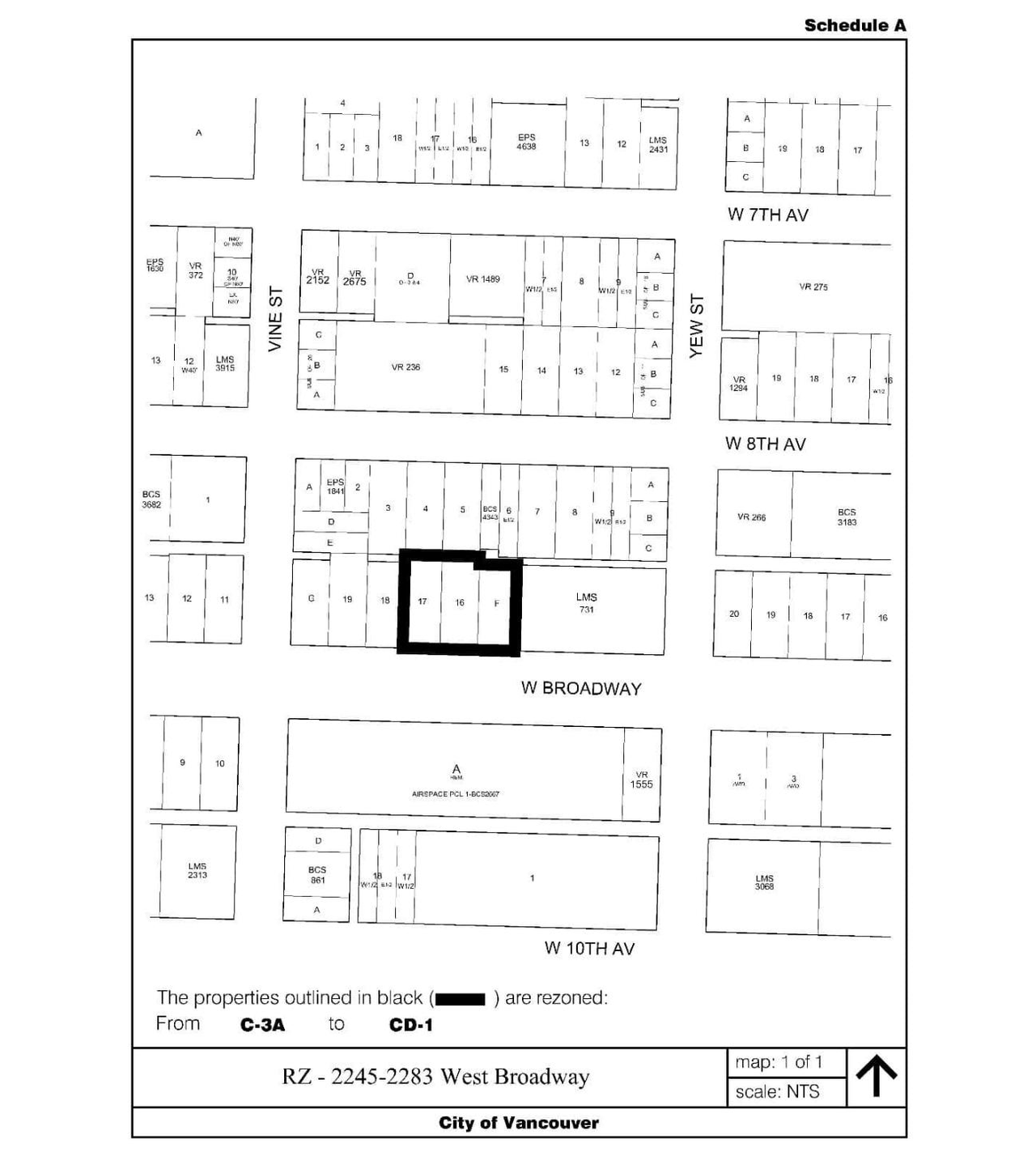 Construction site plan for project from page 11 of the file 'Referral report'