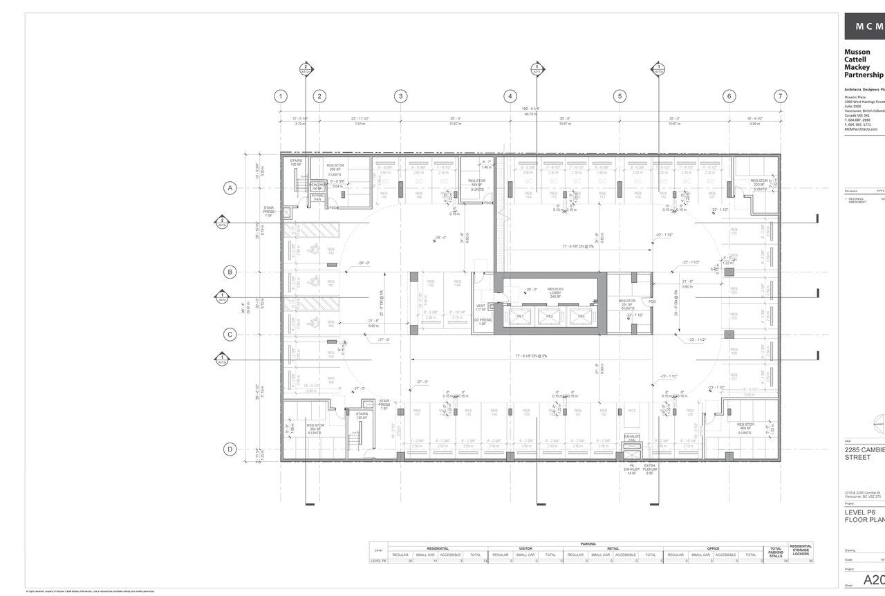 Floor plan for project from page 3 of the file 'Architectural drawings'