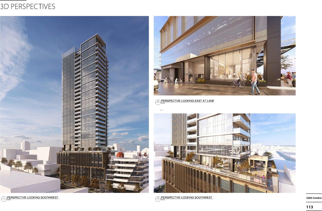 Rendering of building from page 113 of the file 'Application booklet'