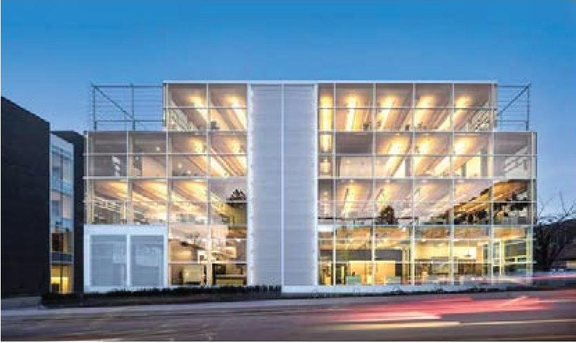 Rendering of building from page 34 of the file 'Application booklet'