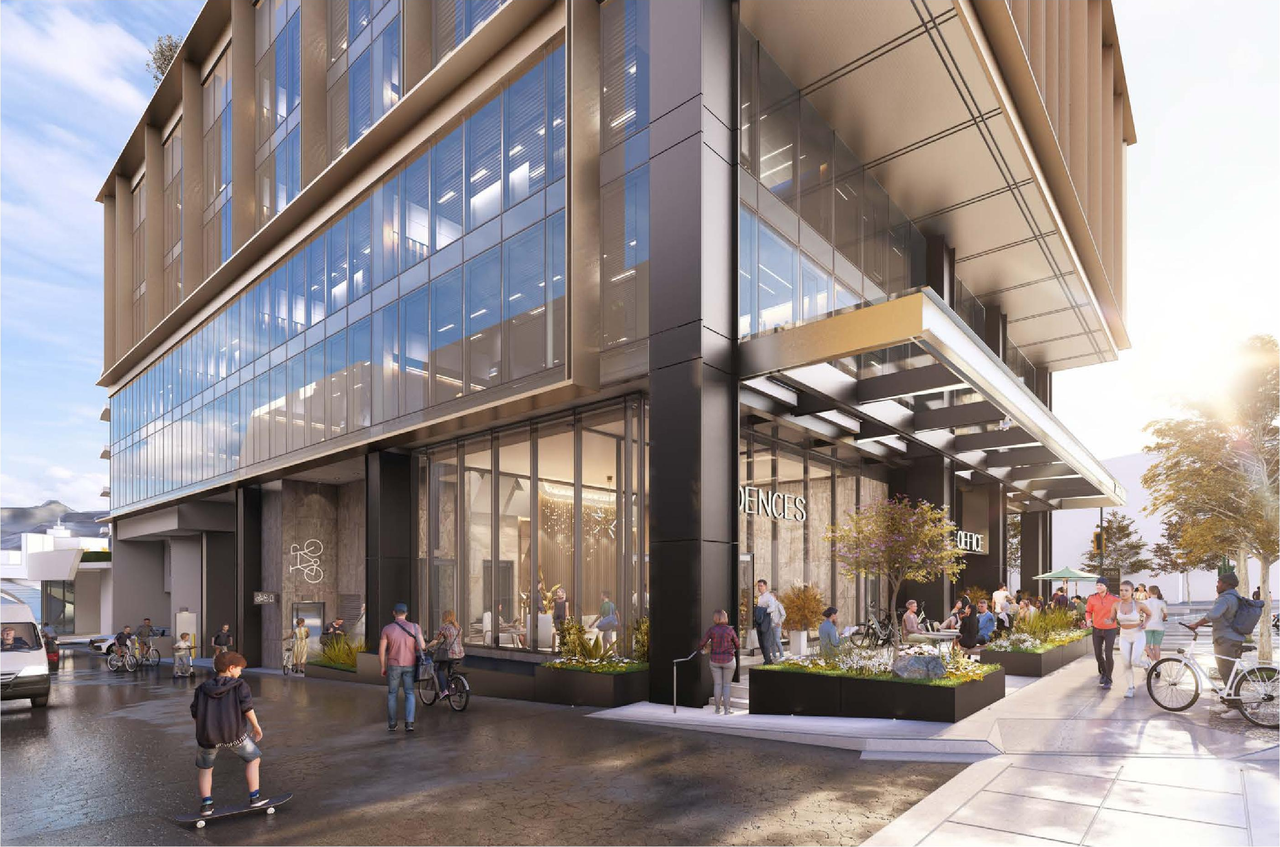 Rendering of building from page 56 of the file 'Application booklet'