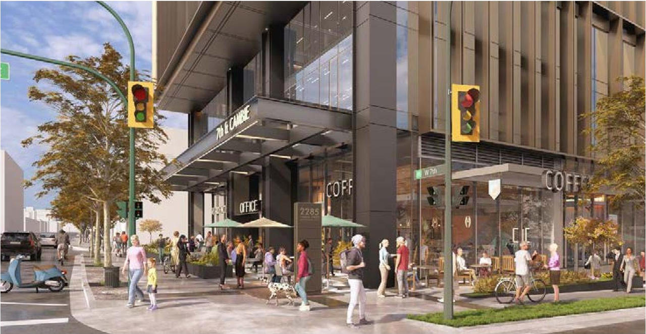 Rendering of building from page 57 of the file 'Application booklet'