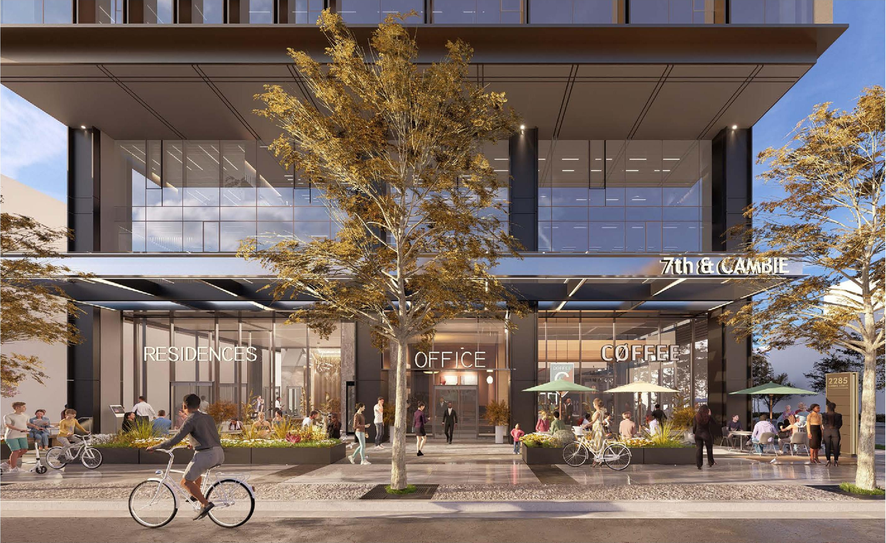 Rendering of building from page 59 of the file 'Application booklet'
