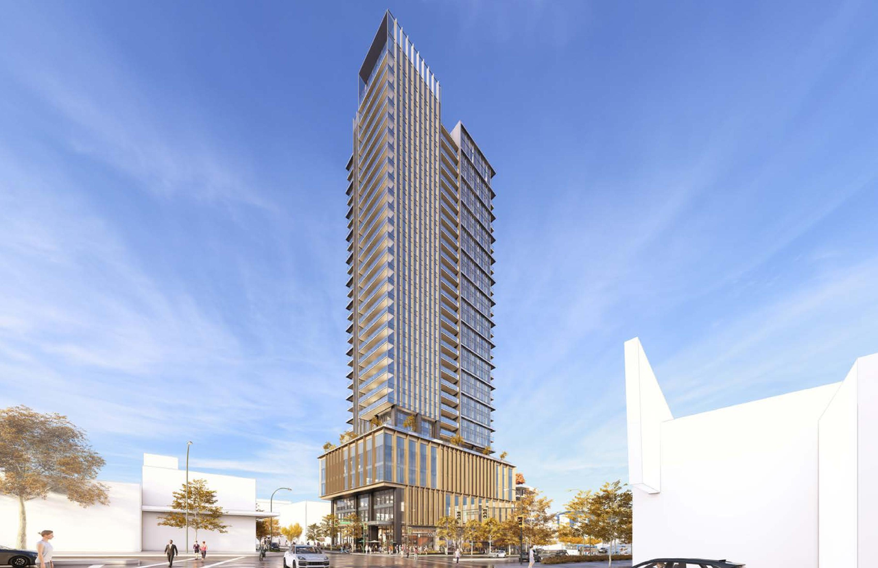 Rendering of building from page 6 of the file 'Application booklet'