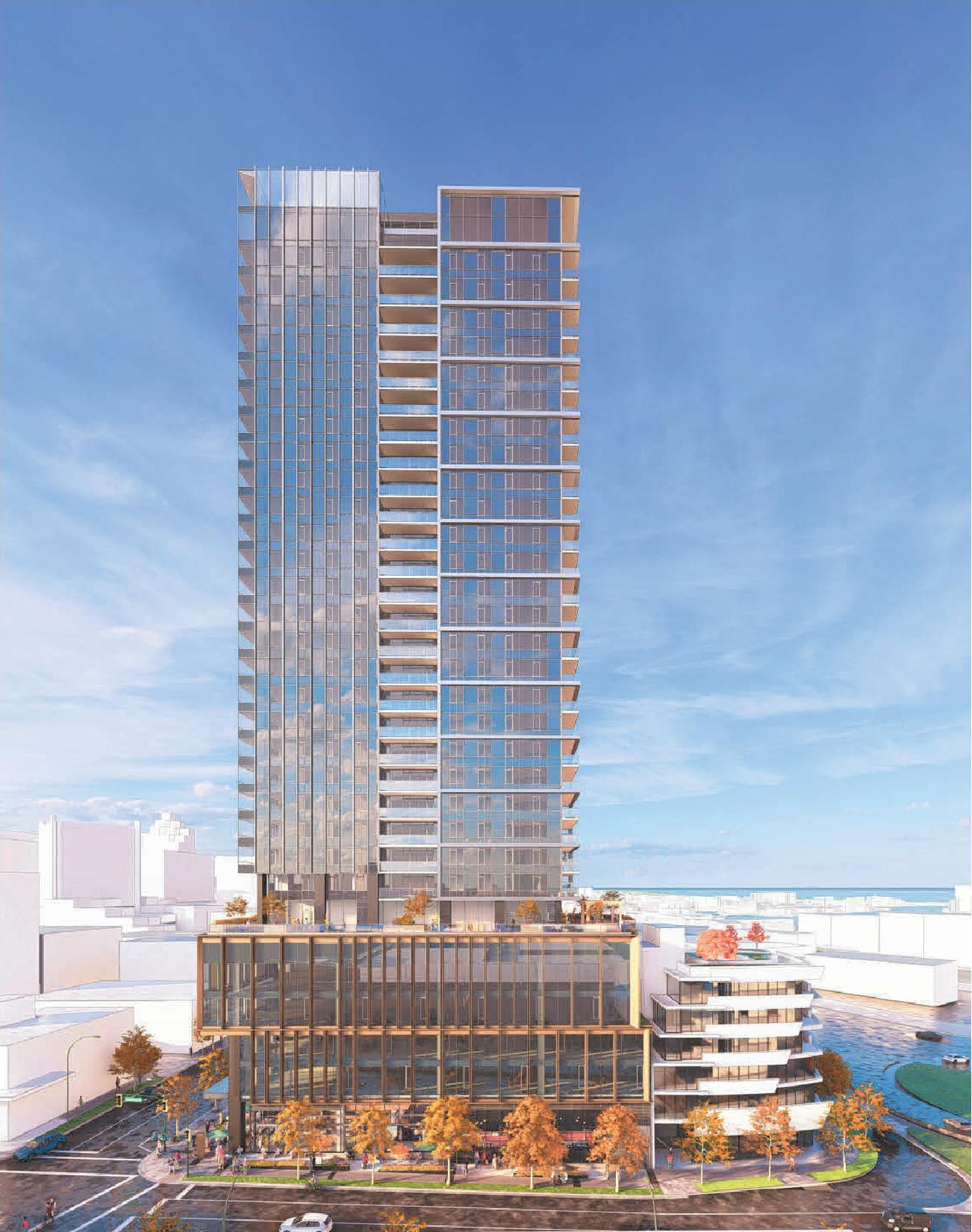 Rendering of building from page 13 of the file 'Application booklet'